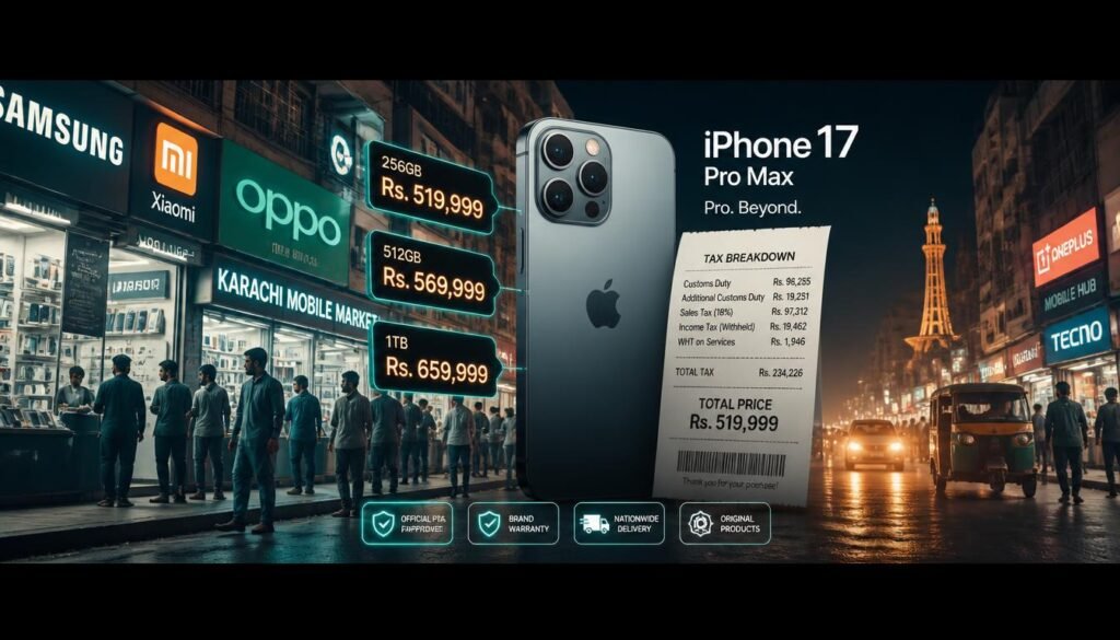 PTA Tax on iPhone 17 Pro Max
